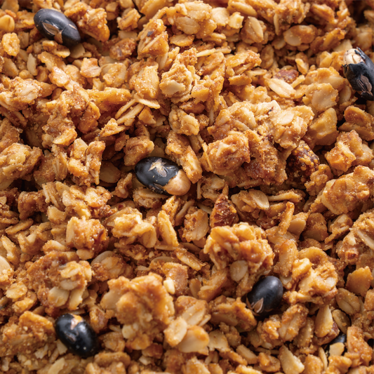 黒蜜きなこ味のオーガニックグラノーラ